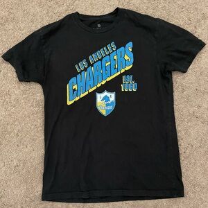 Los Angeles Chargers Black T-Shirt